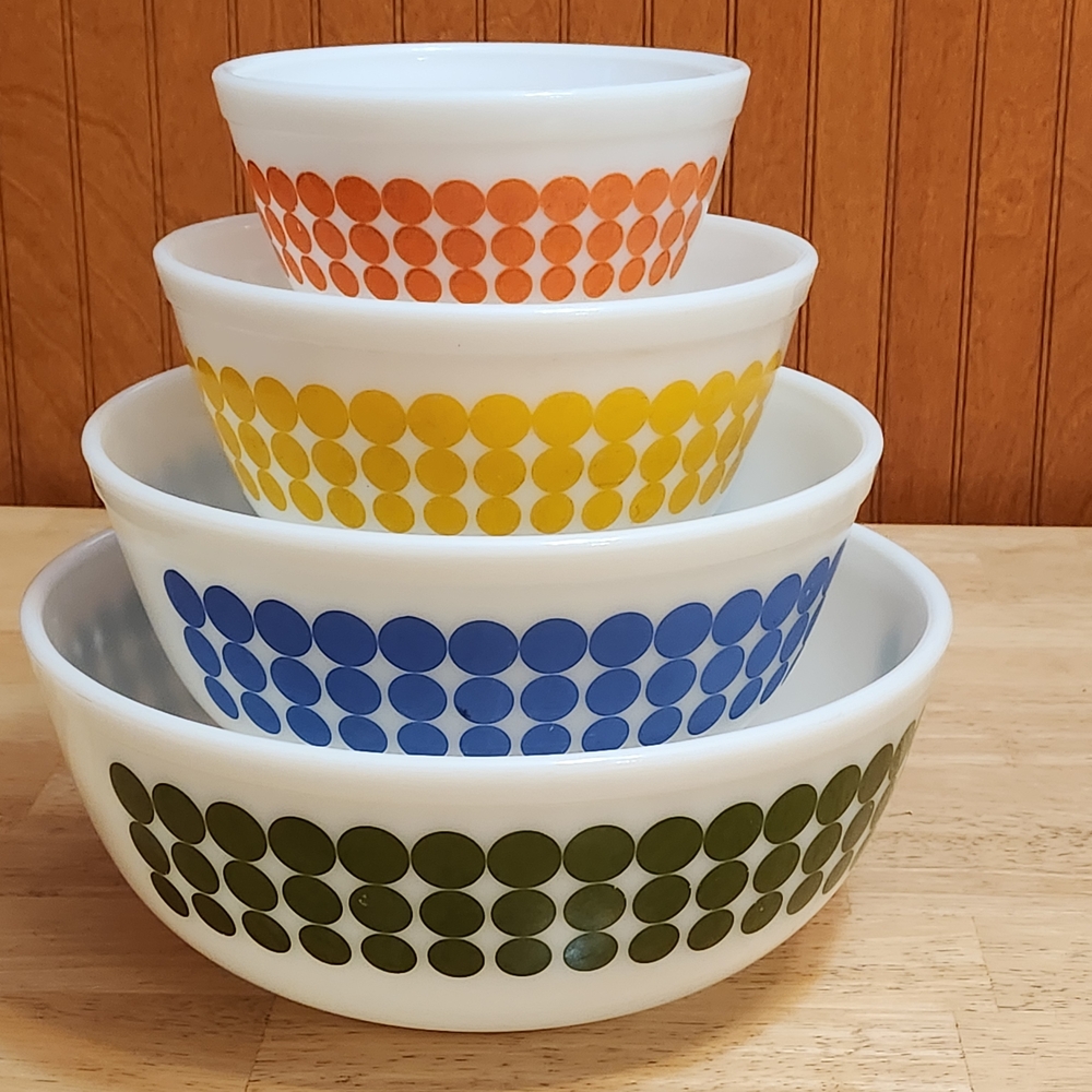 Colorful Stacking Bowls Set